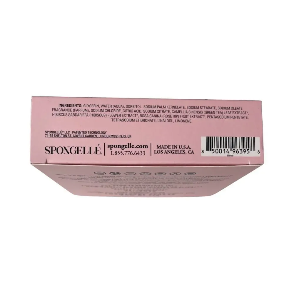 Botanica by Spongelle Rose Botanica Body Buffer NIB